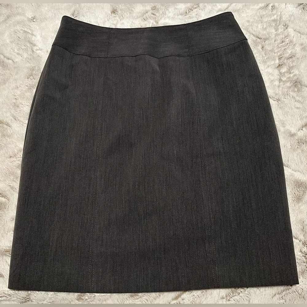 Worthington Dark Gray Pencil Skirt